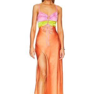 colorful midi/maxi dress